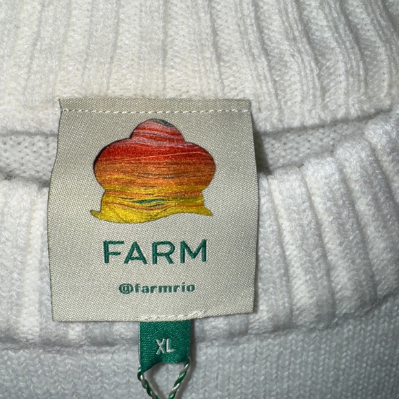 NWT Farm Rio Surreal Garden Knit Sweaterdress Size XL - Picture 4 of 10